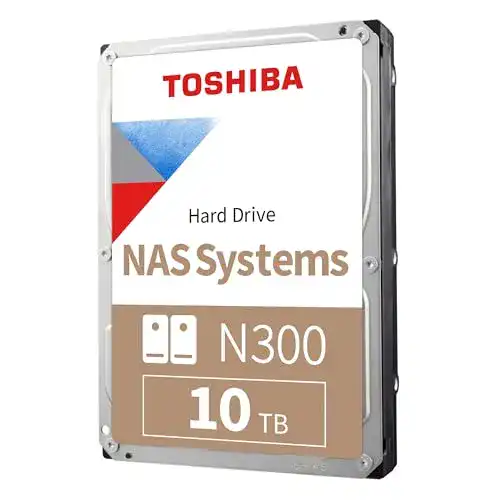 NAS-Festplatte Toshiba N300, 10 TB Interne 3,5-Zoll-SATA