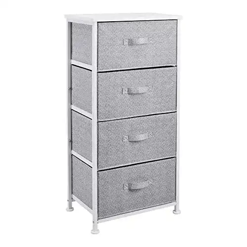 Schubladenschrank Amazon Basics, Ordnungssystem, Weiß