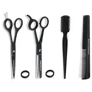 Haarschneideset InstrumenteNrw Friseurscheren Set 4-Teilig