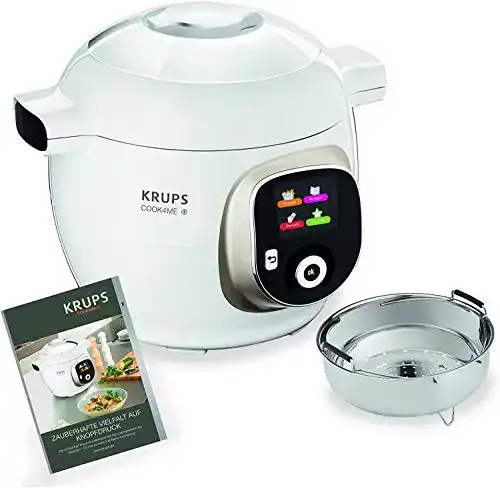 Multikocher Krups Cook4Me+ CZ7101, inkl. Rezeptbuch, 6L