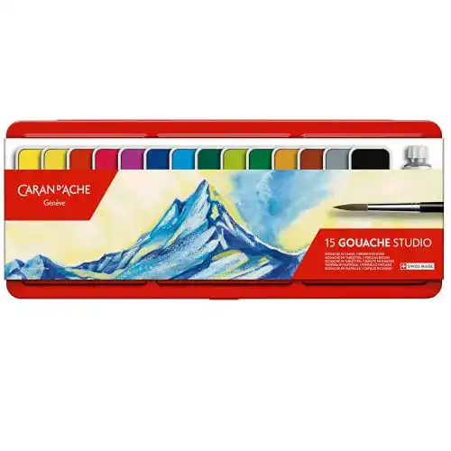 Gouachefarben Caran d’Ache Caran d´Ache Gouache Tabletten