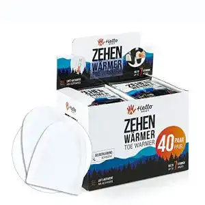 Zehenwärmer HELLO HEAT (Warmpack 40 Paar I Schuhheizung