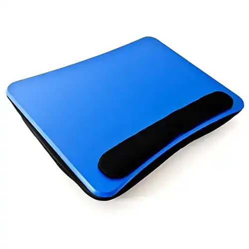 Laptopkissen Relaxdays , weiche Polsterung, tragbar, stabiler Lapdesk mit Handauflage