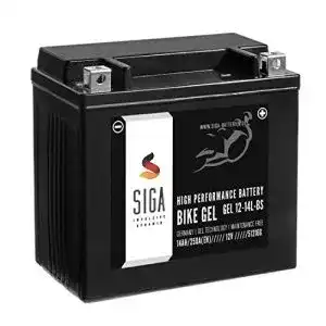 Motorradbatterie 12 V 14 Ah SIGA IMPULSIVE DYNAMIK SIGA Gel