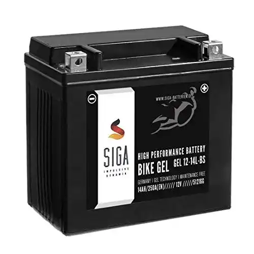 Die beste Motorradbatterie 12 V 14 Ah SIGA IMPULSIVE DYNAMIK SIGA Gel 2026 Test Bestseller Motorradbatterie 12 V 14 Ah SIGA IMPULSIVE DYNAMIK SIGA Gel
