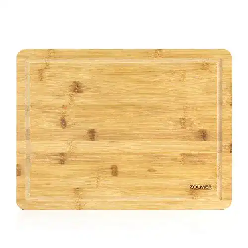 Bambus-Schneidebrett Zolmer ® 40 x 30 x 2 cm, stabil