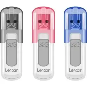 Lexar-USB-Stick Lexar JumpDrive V100 32GB USB 3.0, 3er Pack