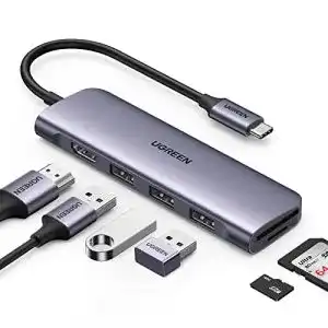 USB-C-Hub UGREEN USB C Hub HDMI USB C Adapter, 4K HDMI