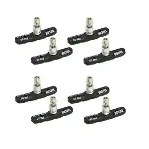 Bremsbeläge Fahrrad P4B | 4 Paar Bremsschuhe für V-Brake – 70 mm