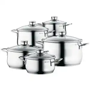 WMF-Topfset WMF Diadem Plus Induktion 5-teilig, Kochtopf Set