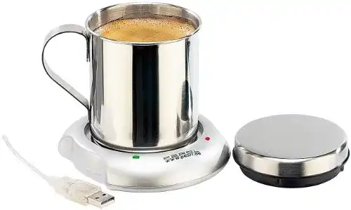 USB-Tassenwärmer PEARL Tassenwärmer: mit Isolier-Tasse