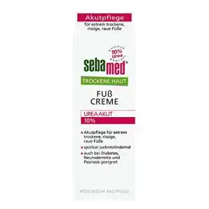 Urea-Fußcreme SEBAMED Trockene Haut Urea Akut 10% 100 ml