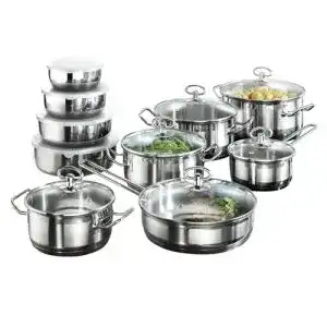 Karcher-Töpfe Karcher 121008 Topfset Jasmin, Edelstahl, 20-teilig