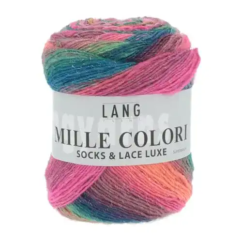 Lang-Yarns-Wolle Lang Yarns Mille Colori Socken u. Spitze Luxe-50