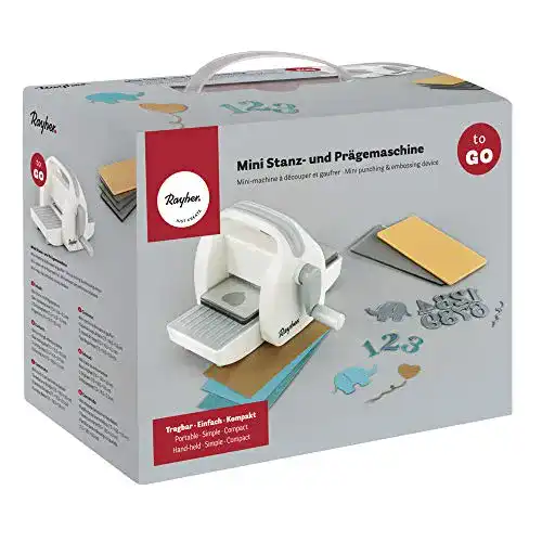 Stanzmaschine Rayher 60999000 Mini-Stanz- und Prägemaschine
