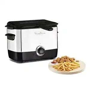 Mini-Fritteuse Moulinex AF220010 AF 2200 Mini 1 L, Edelstahl