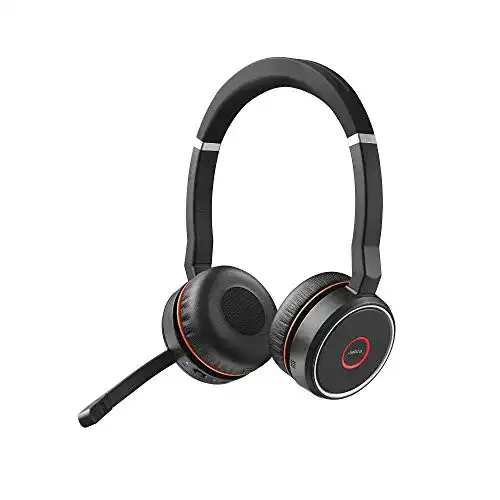 Jabra-Headset Jabra Evolve 75 UC Wireless Stereo On-Ear Headset