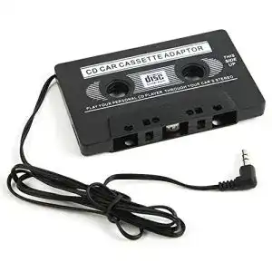 Kassettenadapter HpyAlwys DC 12–24 V Audio Tape, Nano, 3,5 mm
