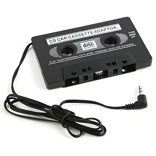 Kassettenadapter HpyAlwys DC 12–24 V Audio Tape, Nano, 3,5 mm