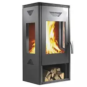 Wamsler-Kaminofen Wamsler Kaminofen KF 101 Trion H gussgrau