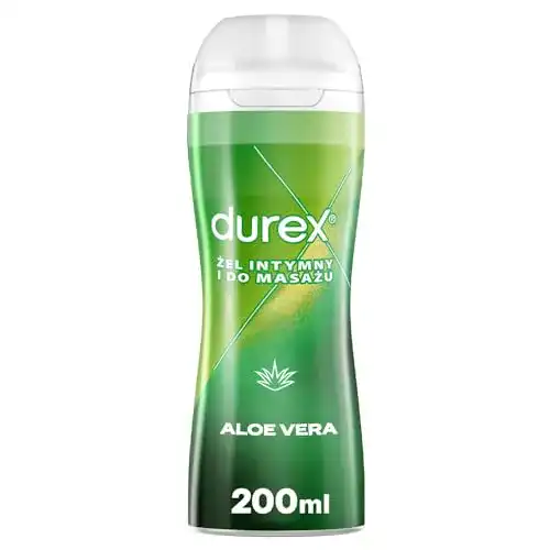 Gleitgel Durex 2-in-1 Massage Aloe Vera – Wasserbasiert 200 ml