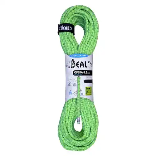 Die beste Beal-Seile Beal Unisex Erwachsene Opera Kletterseil, grün, 60m 2026 Test Bestseller Beal-Seile Beal Unisex Erwachsene Opera Kletterseil, grün, 60m