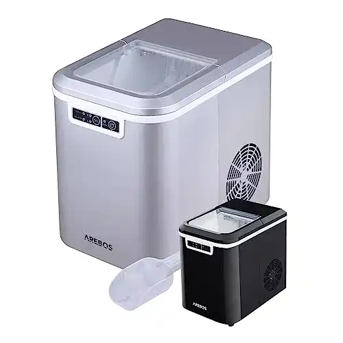 Eiswürfelmaschine Arebos, 12kg/24h, 8 Minuten Produktionszeit