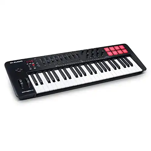 Die beste Midi-Keyboard M-Audio Oxygen 49 V – 49-Tasten USB MIDI 2026 Test Bestseller Midi-Keyboard M-Audio Oxygen 49 V – 49-Tasten USB MIDI