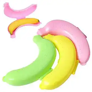 Bananenbox GKood Bananenetui, 3 Stück, verschiedene Farben
