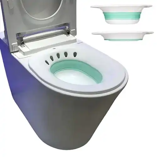 Sitzbad Bwelcam Bidet Bidetbecken, Faltbar Bidetschüssel