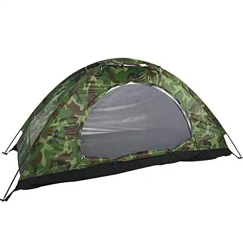 Tarnzelt Nikou Camping-Zelt – Wasserdichte UV protaction Einzel
