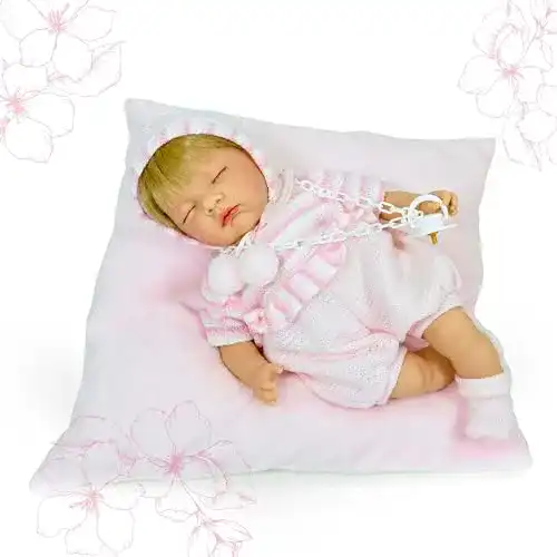 Reborn-Puppe Nines d´Onil Nines Artesanals d‘Onil