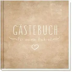 Gästebuch Sophies Kartenwelt Hochzeit, 144 weiße Seiten