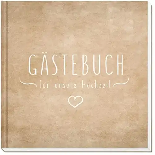 Gästebuch Sophies Kartenwelt Hochzeit, 144 weiße Seiten