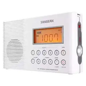 Badradio Sangean H201 tragbares Duschradio UKW/-MW Tuner