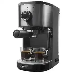 Bestron-Kaffeemaschine Bestron Espressomaschine für 2 Tassen