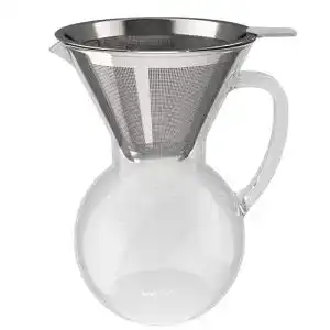 Pour-over-Kaffeebereiter bonVIVO Aldrono, Permanent Kaffeefilter