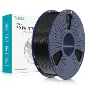 Sunlu-Filament SUNLU PLA+ Filament Schwarz 1,75 +/- 0,02 mm