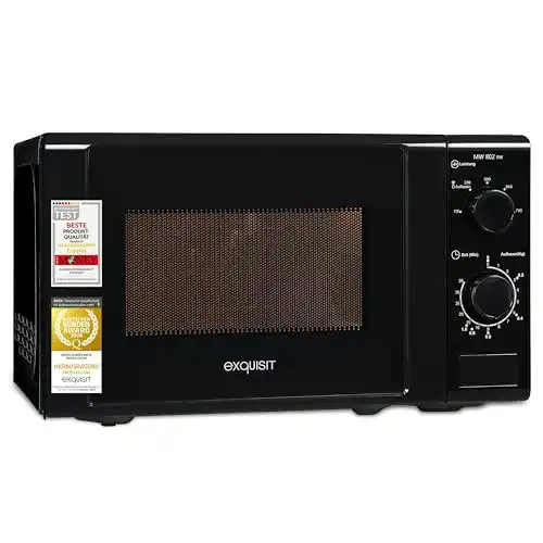 Die beste Mikrowelle unter 100 Euro Exquisit Mikrowelle MW 802 sw 2026 Test Bestseller Mikrowelle unter 100 Euro Exquisit Mikrowelle MW 802 sw