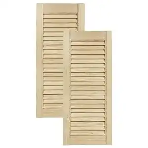 Lamellentüren DecoMeister Lamellentür Holz Möbeltür Kiefer