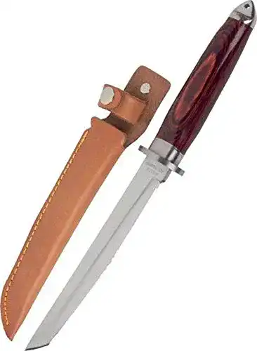 Die beste Tanto-Messer Haller Tantomesser mit Pakkaholzgriff, 84471 2026 Test Bestseller Tanto-Messer Haller Tantomesser mit Pakkaholzgriff, 84471