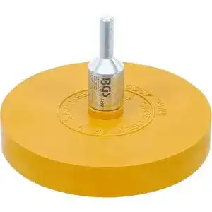 Folienradierer BGS 3999, Ø 90 mm, inkl. Adapter