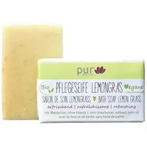 Olivenölseife Manufaktur Pur Pflegeseife Lemongras 100 g