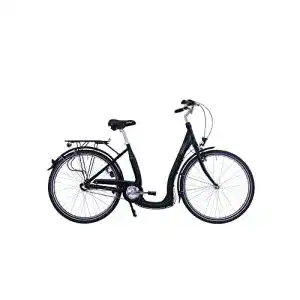 Hawk-Fahrrad HAWK City Comfort Premium Damenfahrrad 26 Zoll Schwarz