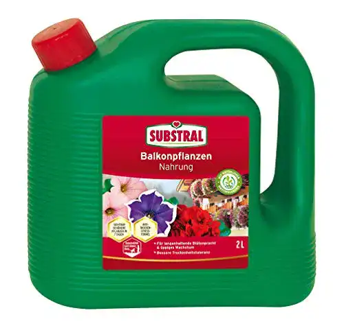 Blumendünger Substral Balkonpflanzen Flüssigdünger, 2 Liter