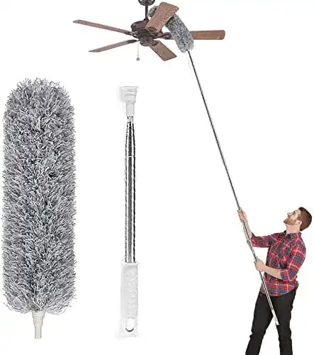 Spinnwebenbesen AIRLIWELL Dehnbarer Staubwedel Duster
