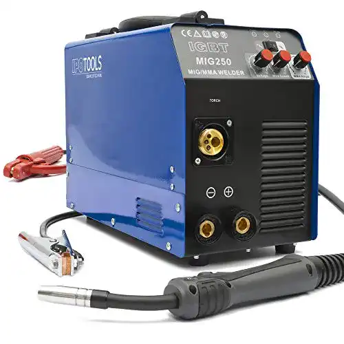 Schweißgerät IPOTOOLS MIG-250 Inverter MIG MAG, 250 Ampere