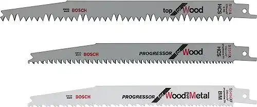 Säbelsägeblätter Bosch Home and Garden Bosch DIY 3tlg.