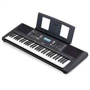 Keyboard YAMAHA PSR-E373 Digital , schwarz – Vielseitig