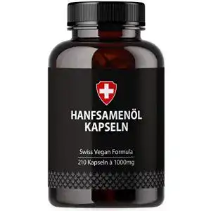 Hanföl-Kapseln Hanföl in Softgel-Kapseln, hochdosiert